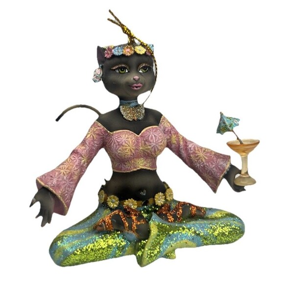 Alley Cats Lushes Margaret Le Van Figurine with Tag Rare Retired 3” Ornament - Picture 5 of 13